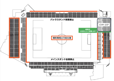 大宮アルディージャ パイプフラッグ 応援企画「一人一旗大作戦」実施の