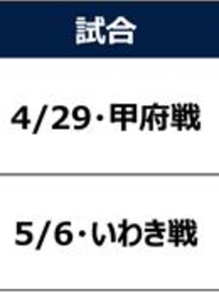 4/29・甲府戦、5/6・いわき戦 「シーズンチケット席変更サービス」試験導入のお知らせ (1)